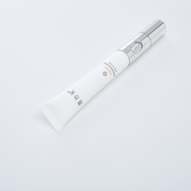 Cabeça de massagem elétrica vibratória creme para os olhos embalagem tubo macio