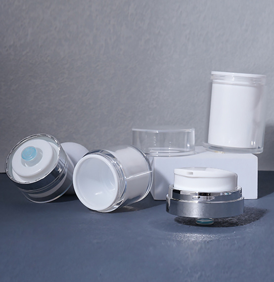 frascos mal ventilados cosm&eacute;ticos do creme de cara de 15g 30g 50g 