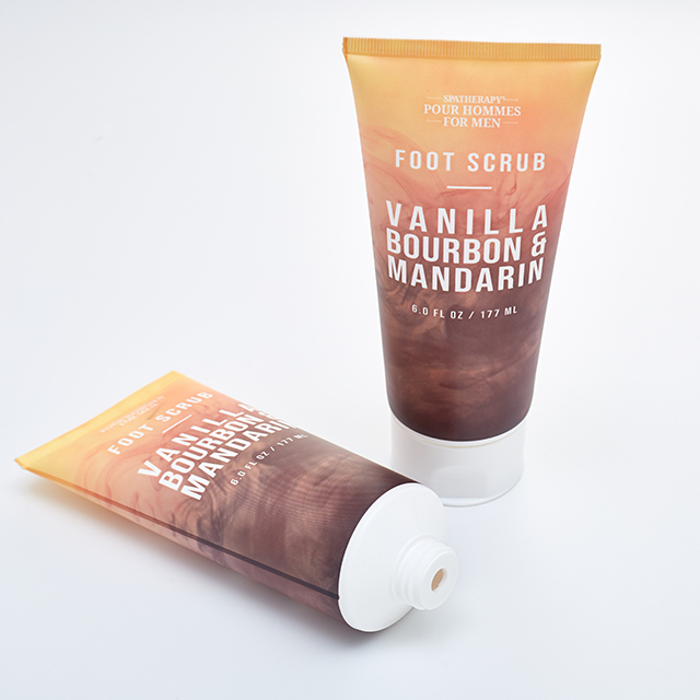 Tubo vazio de shampoo de loção corporal de plástico de 150ml a 300ml