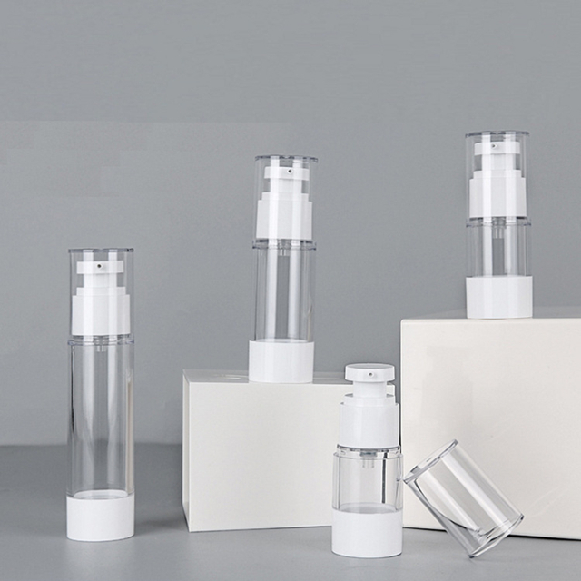 garrafa mal ventilada plástica da bomba do creme cosmético do soro de 30ml 50ml
