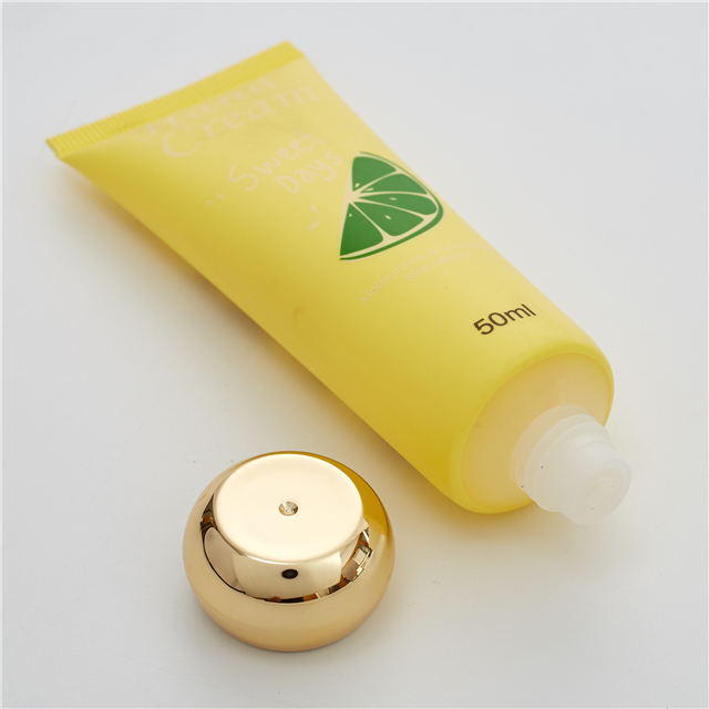 Embalagem de tubo cosm&eacute;tico macio de creme para as m&atilde;os de pl&aacute;stico PE personalizado