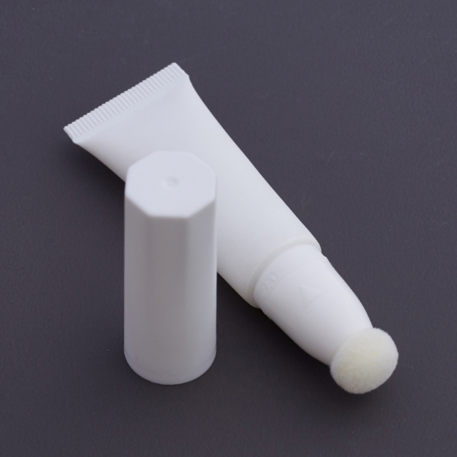 Tubo vazio de creme para os olhos aplicador de esponja de 8ml a 15ml