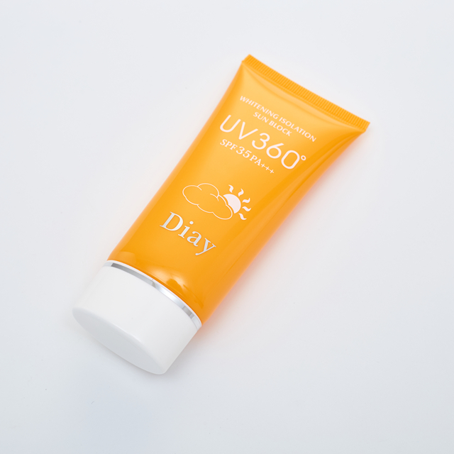 Tubo macio de creme solar cosm&eacute;tico PE vazio para cuidados com a pele BB